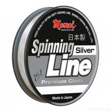 Леска Momoi Spinning Line Silver 0.25мм 7.0кг 100м серебряная